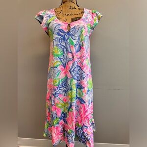 Lilly Pulitzer Rejina Dress In Havana Cocktail